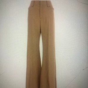 COPY - "Chloe" Wide-Legged Wool Beige Trousers!